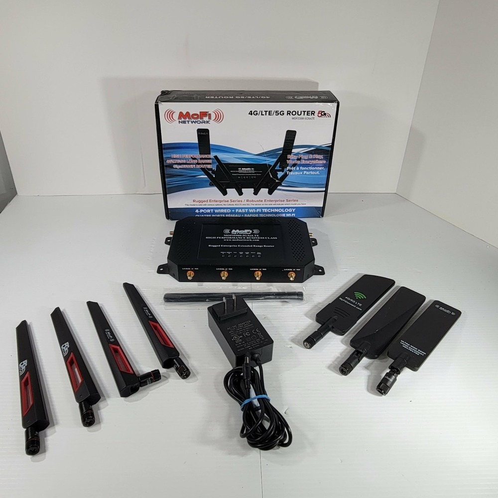 READ Mofi Networks 5500-5GXeLTE Cellular Router Tested‎ Working - Picture 13 of 16